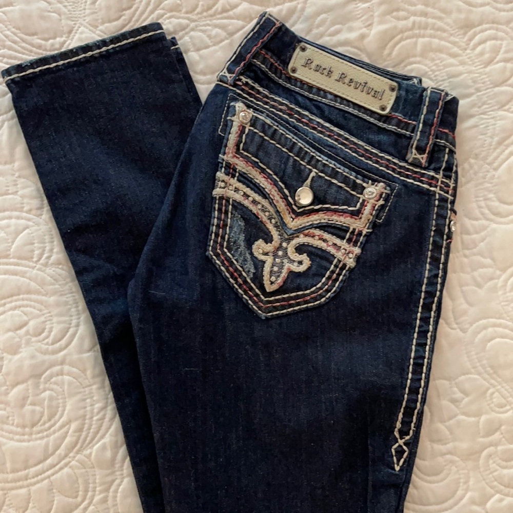 Rock Revival skinny jeans, size 29 long
